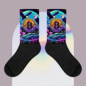 Bitcoin Eagle Socks