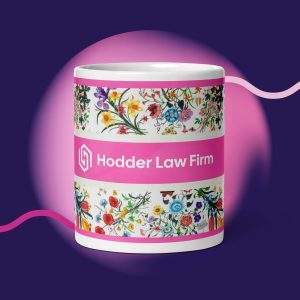 Hodder Law Firm White Mug